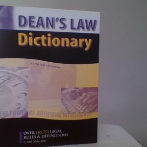 Dean's Law Dictionary (Online)